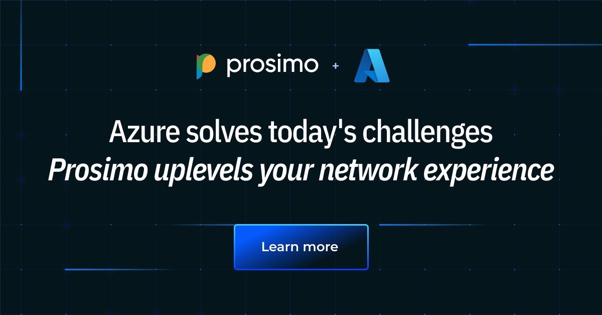 Prosimo_io's tweet image. Solving today's multicloud challenges with @Azure?
It's time to enhance your network experience. 📈
Learn how with Prosimo: bit.ly/3vrNUFq
#Azure #NetworkInfrastructure #NetworkArchitecture #CloudArchitecture