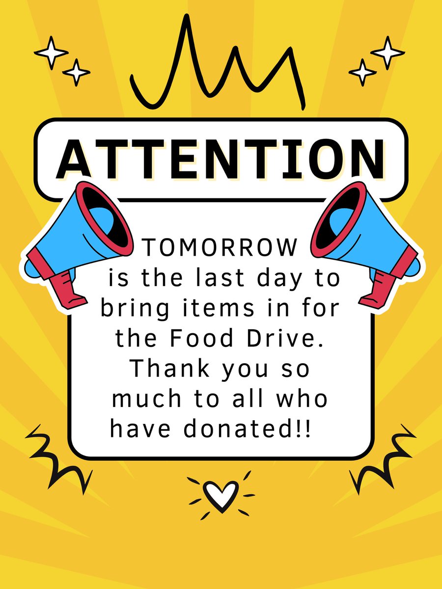 BsshsHosa's tweet photo. 5 Points for each can and 5 points for every backpack!! We had a lot of donations and we are very grateful!! Thank you so much! https://t.co/Q8dFtJ4S88