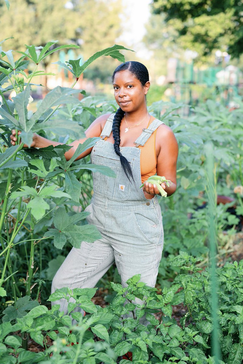 KR_Benjamin's tweet photo. We at the @WashInformer are celebrating Earth *Week* now! Here's the latest in my shoutouts for #InformerEarthMonth - meet Falani Spivey, founder of Byrd's Nest Box, a fresh produce company specializing in curated farm boxes. https://t.co/uNNbuiyijB