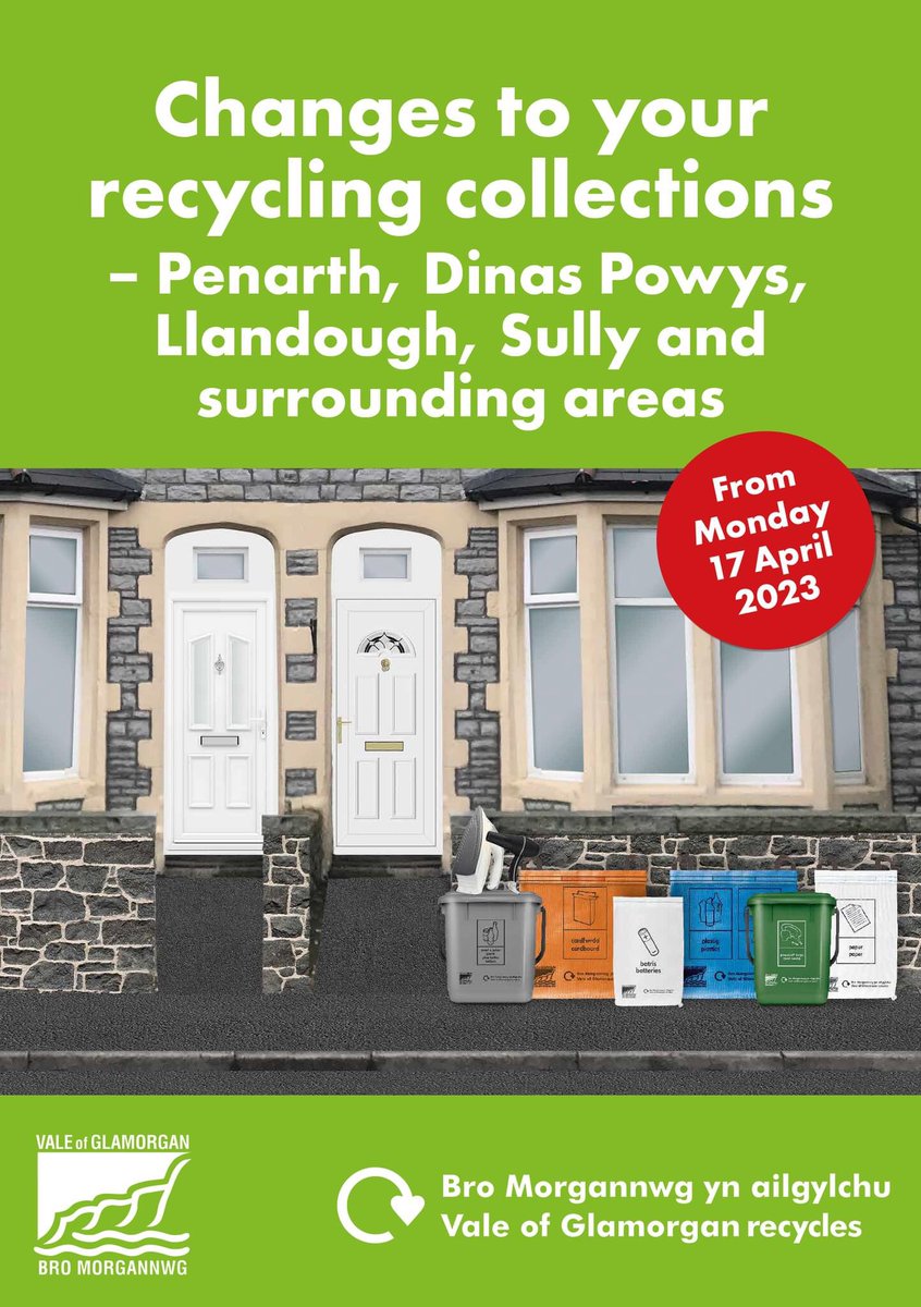 lisburnett's tweet image. Already at a sector leading 70% recycling rate but we want to do more. With a brand new facility we’ve introduced separated recycling in the last third of @VOGCouncil Dinas Powys have rocked it today. 👇👇