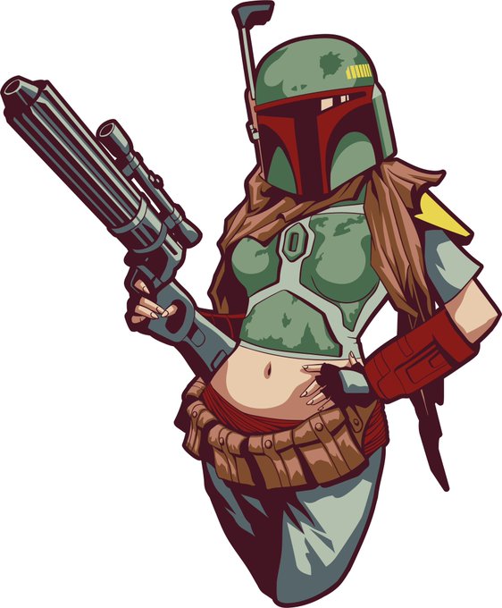 Lady Fett logo! I have these as stickers in my Shopify! https://t.co/OYrTNYcopQ<a href="/tag/slaveleia"class="tags"><span>#slaveleia</span></a>