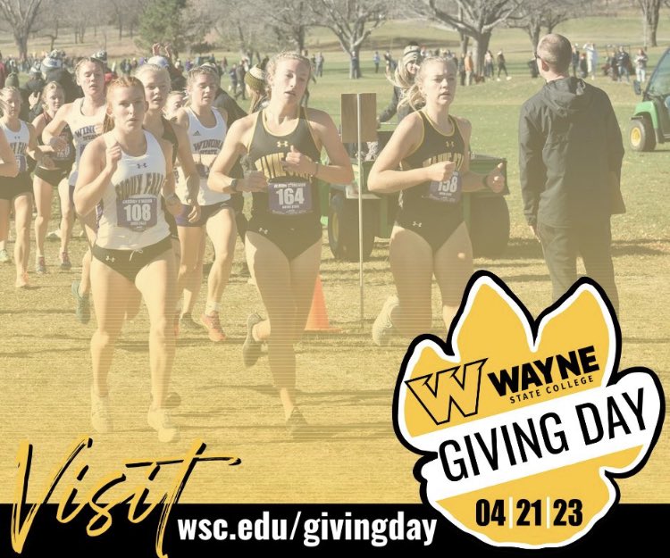 WSCXCTF's tweet photo. WSC Giving Day is a day for all of Wildcat Nation to come together and support vital scholarship needs. Can we count you in THIS FRIDAY? https://t.co/wQVhz9eART https://t.co/XrIZi7zWby