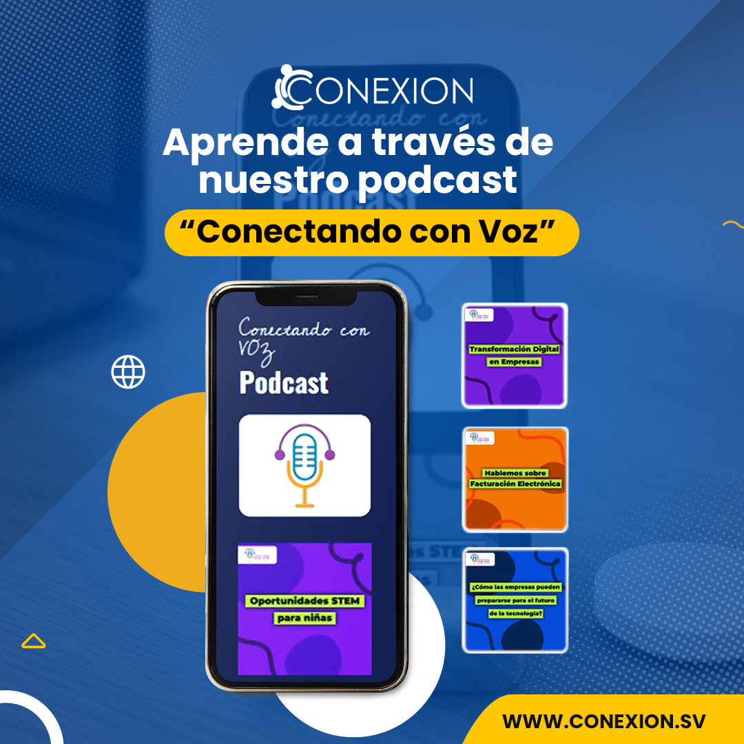 CONEXION_SV's tweet photo. ¿Sabías que también puedes aprender a través de nuestro podcast?

Síguenos en Spotify➡️ https://t.co/RKbL0FDMLP https://t.co/6rzjJrfDjy
