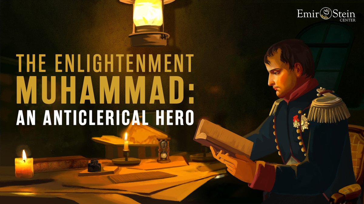 EmirSteinCenter's tweet photo. A new video premiers tomorrow (Tue., April 18) at 9 AM EST. 

The Enlightenment Muhammad: An Anticlerical Hero
https://t.co/a4tDP3D7oh

Share. https://t.co/f5mijGyCn3