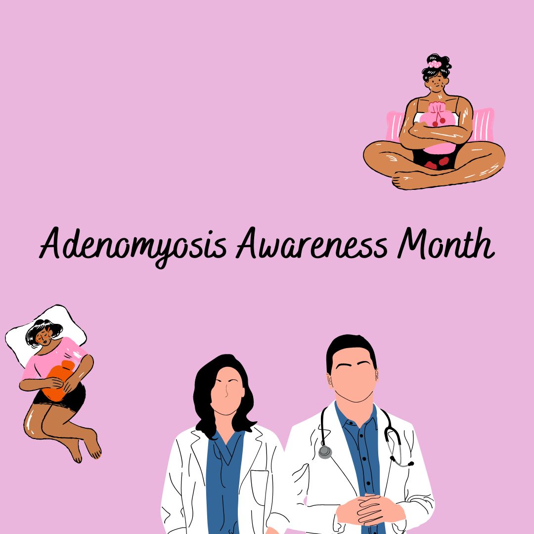 Hey there! Today's Monday Girl-Chat is about #adenomyosis. Have you heard of this condition before? Adenomyosis causes heavy bleeding & painful periods. Learn more about it on our forum page & let us know if you know anyone who has this. Link in bio. #adenomyosisawarenessmonth