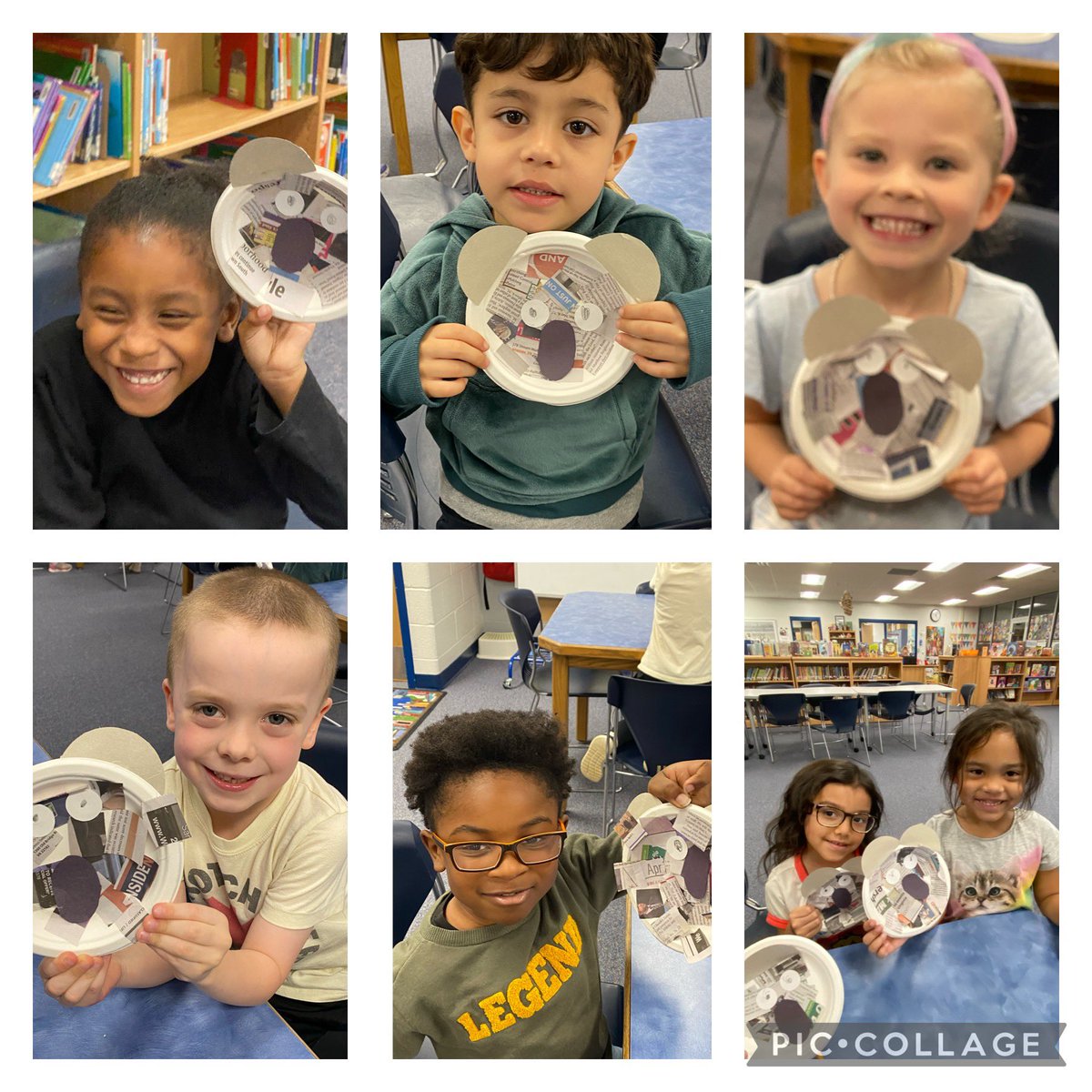 Mrs. Vazquez’s kinders learned about recycling and made koala bears out of recycled newspapers <a href="/MontysLibrary/">Mrs. Provencio</a> <a href="/montclair_elem/">Montclair ES PWCS</a> #EarthDay2023 #MontyPride