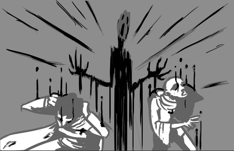 NeverToReturnCG's tweet photo. No, don't help him. Don't even get close. It'll only make the pain worse.

#nevertoreturngame #monsterdesign #squealingblood #indiedev #gameart #cardgame #indiegames https://t.co/5ogeZ2hFpJ