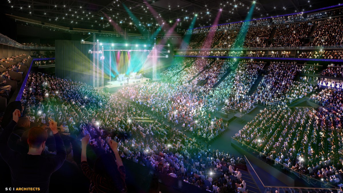 ZachKleinWSB's tweet photo. The Gathering at South Forsyth:

Arena bigger than State Farm Arena with a capacity of 18,500 seats
1.6 million square feet of office/retail space
Community center
450 hotel rooms
fire station
residential units

NHL Hockey????? TBD https://t.co/eOsvUorpdE