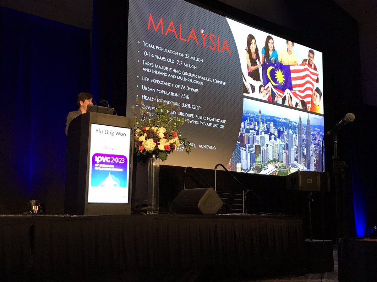 IPVSociety's tweet image. Last presentation for this session given by Dr. Yin Ling Woo providing a “Local View:  Successful Cervical Cancer Prevention in Malaysia”

#IPVC2023 #PublicHealth #Workshop2
