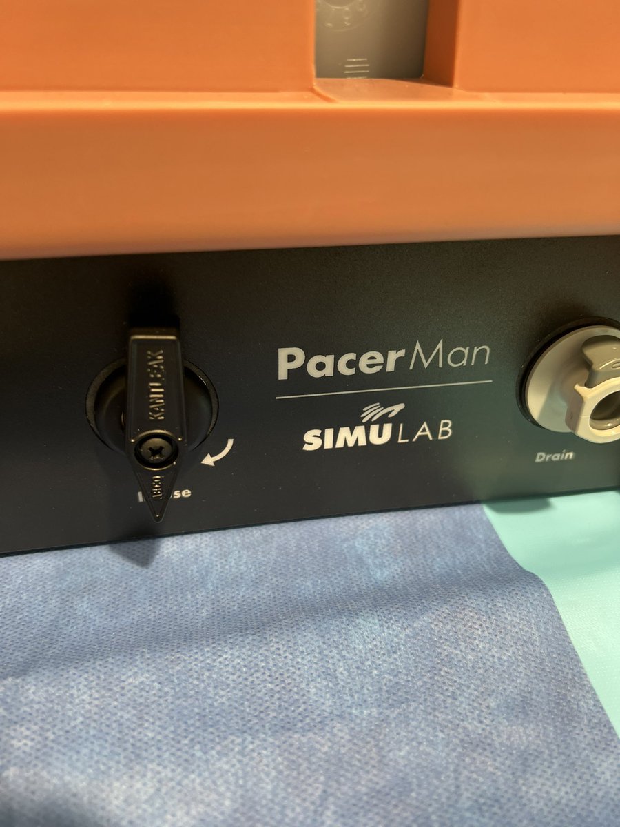 TheResusCourse's tweet image. Just a few weeks away from our next course. In the sim bay this week trying out the new “pacer man” to be used in our transvenous pacing workshop. @ParxEM @SowersMD @hanawiemer 

#FOAMed #FOAMcc #emergencymedicine @DalEMCanada