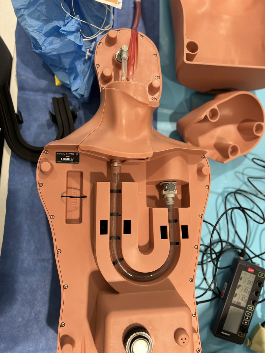 TheResusCourse's tweet image. Just a few weeks away from our next course. In the sim bay this week trying out the new “pacer man” to be used in our transvenous pacing workshop. @ParxEM @SowersMD @hanawiemer 

#FOAMed #FOAMcc #emergencymedicine @DalEMCanada