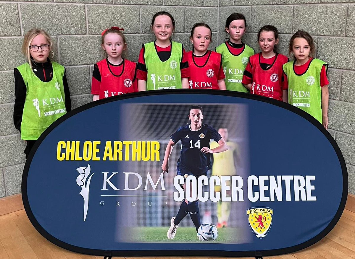 Port Juniors Girls Academy Players delighted to be part of the KDM Chloe Arthur Soccer Centre!!!