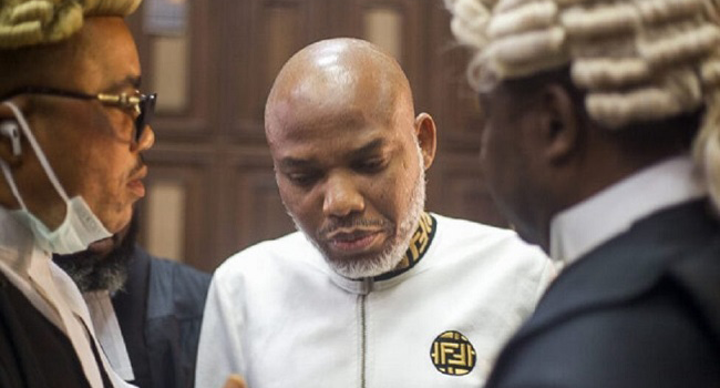 channelstv's tweet photo. Nnamdi Kanu’s Lawyer Raises Alarm Over His Health
https://t.co/tcUnkAYo6V https://t.co/pTzYbZIlWc