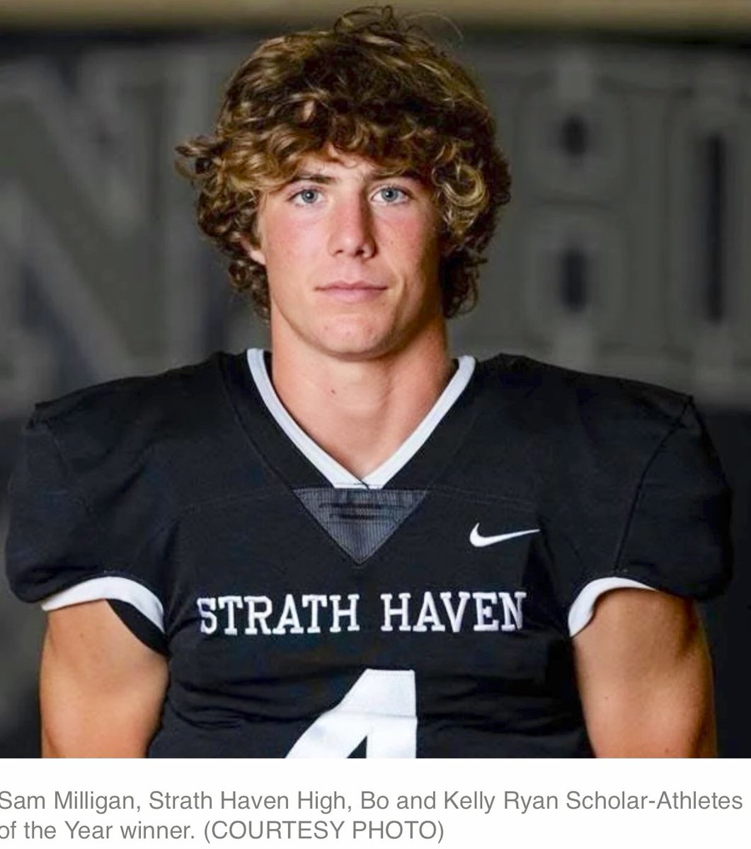 Congrats to our guy Sam Milligan on receiving the Bo and Kelly Ryan Scholar-Athlete Award! 

Sam’s dedication in the classroom, athletic achievements, and high character represent the best of Strath Haven! 

Well deserved, Sam! 

#HavenProud