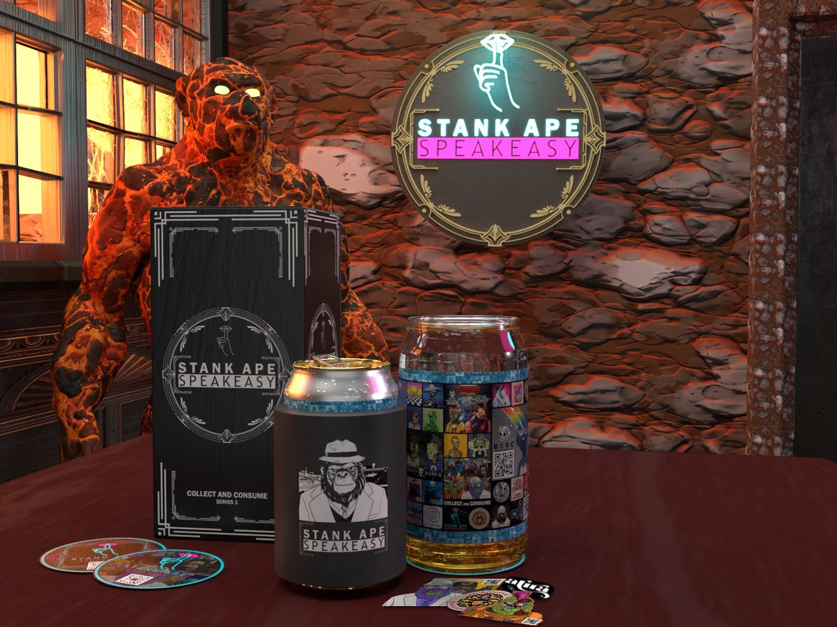 EstrillaLures's tweet image. BREAKING NEWS: 🍻

🍻Collect &amp;amp; Consume mint on @jpgstoreNFT 

INCOMING🦍FOR  ALL  #APES #KONGS 
                       
 discord.gg/dFA2teRX
#Nft #merch #STANKAPE