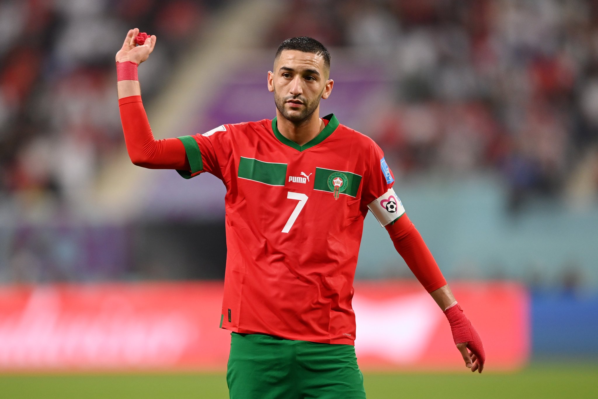 Hakim Ziyech the Netherlands Vogue to his Morocco's - star Dutch