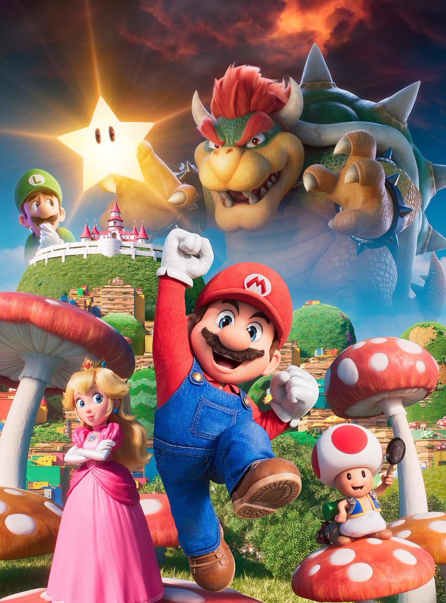 #TheSuperMarioBrosMovie delivers the BIGGEST second weekend for an animated title, puts up a $92.5M in the US. 
Total so far: $353.3M (Domestic)

Top Five 2nd Weekend:
1. #SuperMarioMovie $92.5M
2. #Frozen2 $85.9M
3. #Incredibles2 $80.3M
4. #FindingDory $72.9M
5. #Shrek2 $72.1M