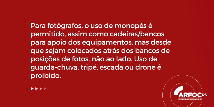 ArfocRS's tweet photo. A Arfoc-RS informa as orientações da CONMEBOL para o jogo Inter X Metropolitanos-VEM, que acontece nesta terça-feira (18/04), às 19h, no Estádio Beira-Rio. #CONMEBOL #Inter #Metropolitanos #BeiraRio #ArfocRS https://t.co/THCJOqmfFP