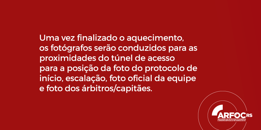 A Arfoc-RS informa as orientações da CONMEBOL para o jogo Inter X Metropolitanos-VEM, que acontece nesta terça-feira (18/04), às 19h, no Estádio Beira-Rio. #CONMEBOL #Inter #Metropolitanos #BeiraRio #ArfocRS
