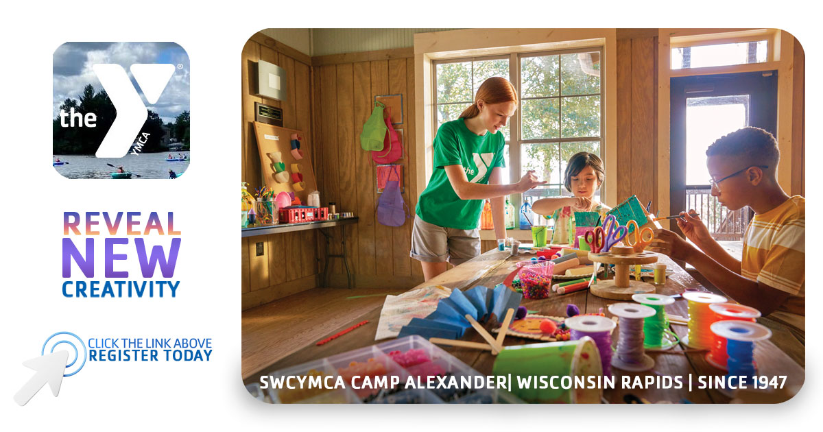 REGISTER TODAY
#swcymca #swcymcacampalexander2023
#wisconsinrapids #ymcasummercamp #camplife