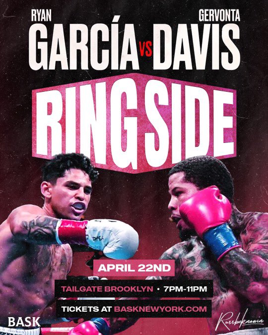 Doogzitwell's tweet image. Fight week!!! 
Make sure ya get ya tickets for the biggest watch party in Brooklyn!!! 
April 22nd Tailgate Brooklyn!!!