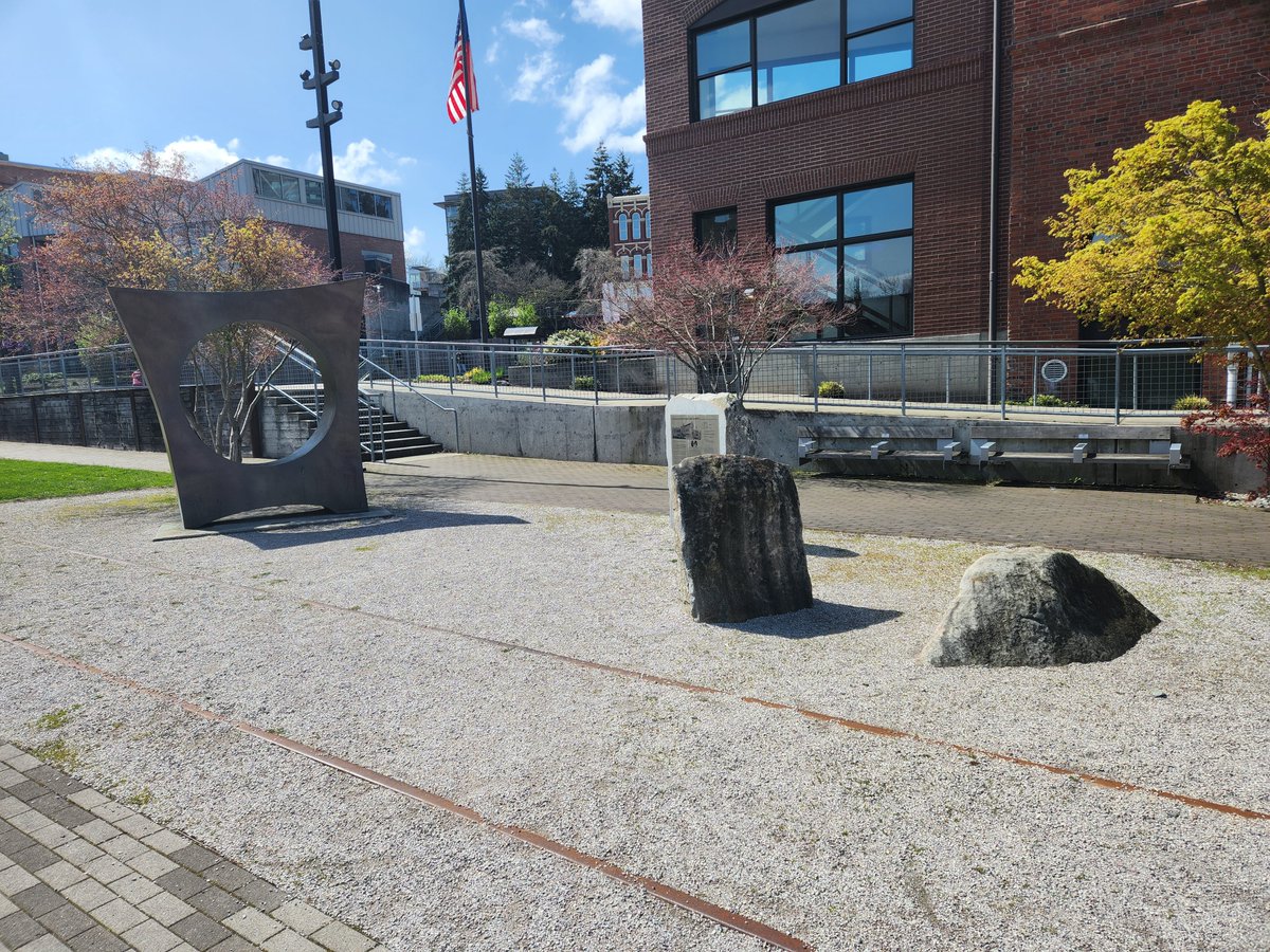 Join us on April 19 for a tour of the Prairie Line Trail, including a stop at "Maru," which honors the Japanese Language School which stood until 2004. The school was a hub for the Japanese-American community in Tacoma. Learn more on Wednesday: tinyurl.com/PrairieWalk