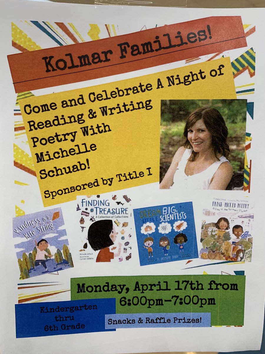 Can’t wait to get families excited to share poetry together! #poetryforall #NationalPoetryMonth #poetry
