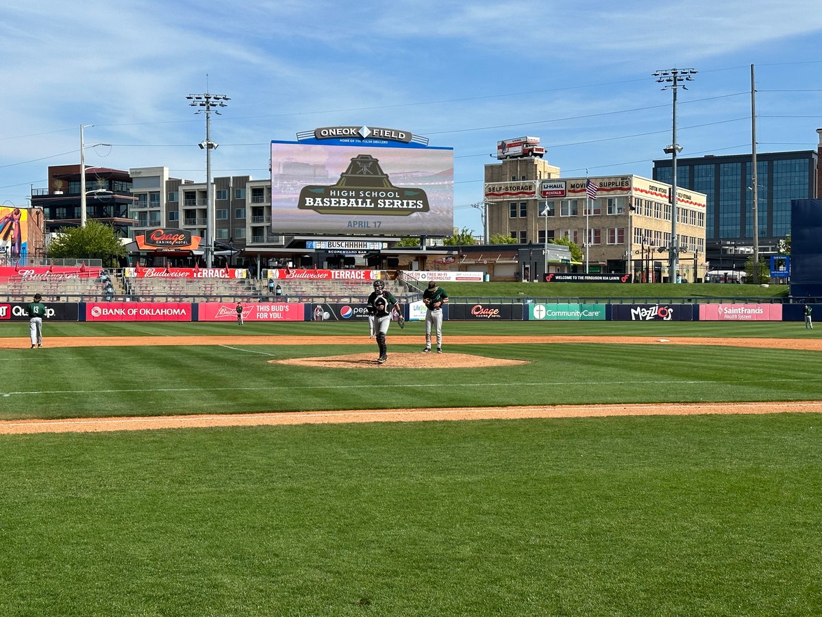 k2cAthletics's tweet photo. What a beautiful day for baseball! 

@K2CBaseball vs Cleveland https://t.co/zz8oUQoxeD