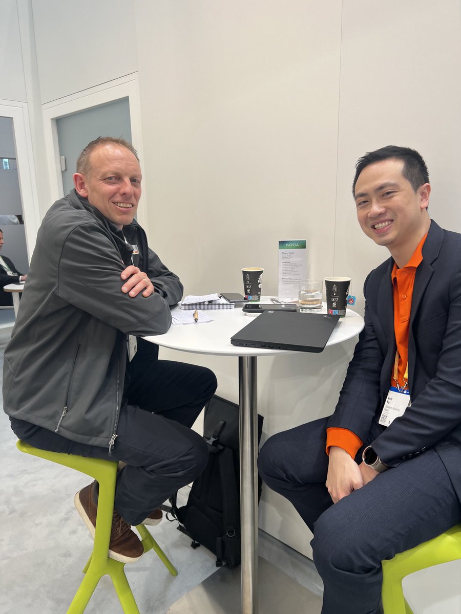 CarlijnAdema's tweet photo. Fantastic first day at #HannoverMesse23 ⁦⁦@nokiaindustries⁩ looks amazing with demos on #workersafety , #sustainability for #industry4.0 Super proud of the team! https://t.co/MODEU2tN0s