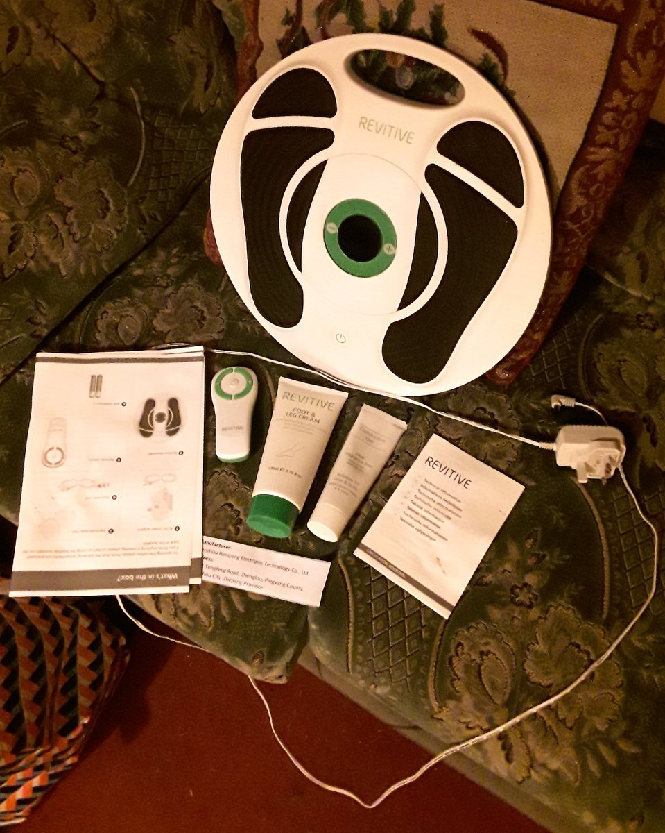 BryanMillingto4's tweet image. Revitive  Circulation Booster / Foot &amp;amp; Lower-Leg Health _ Muscle Stimulation
#foothealth #revitive #circulationbooster #musclestimulation
In Excellent Condition at 25 GBP
ebay.co.uk/itm/1858596652…
