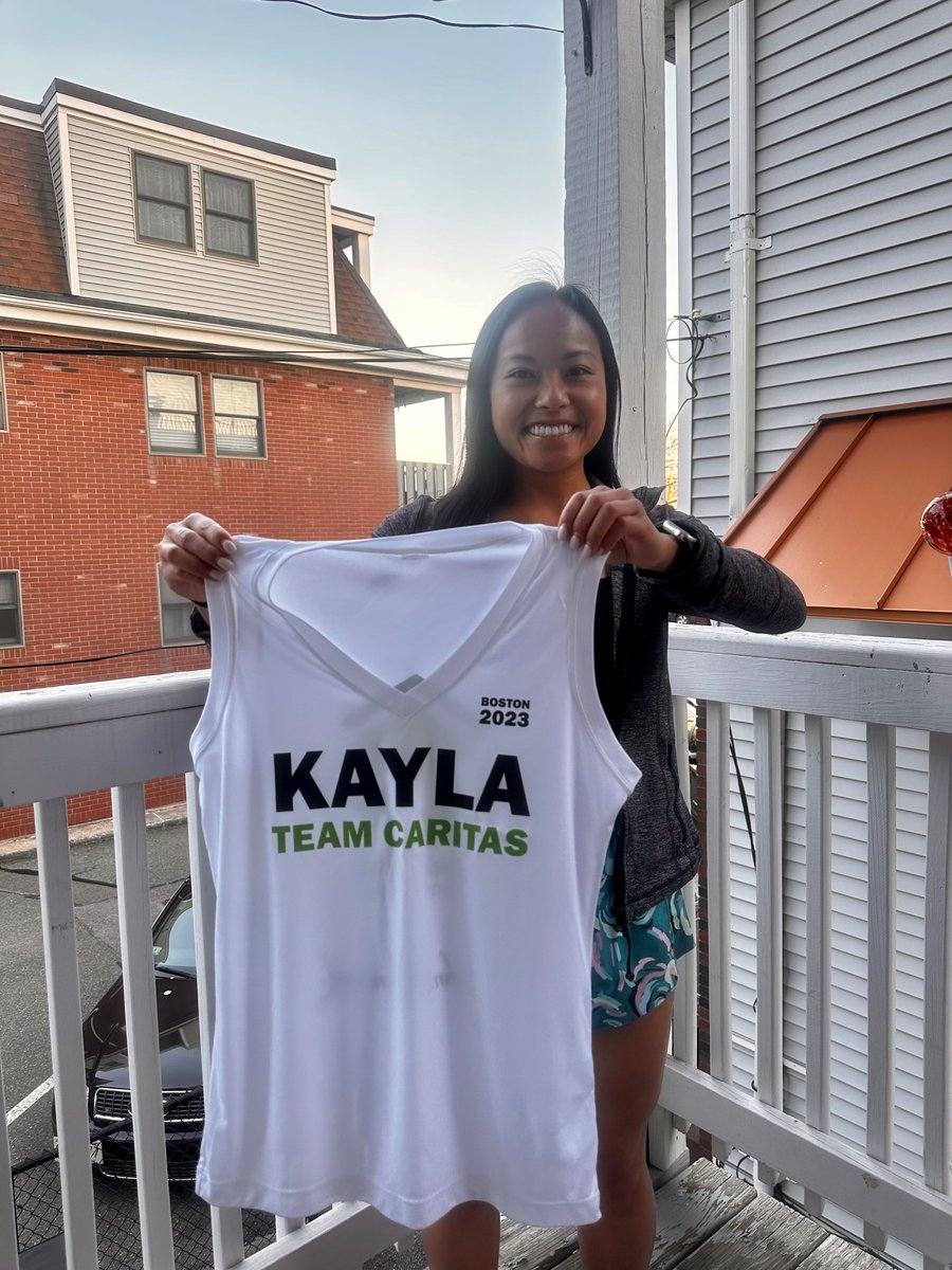 CaritasBoston's tweet photo. Thanks to our fantastic Boston Marathon runners Kayla and Steve for their outstanding efforts, both running and fundraising - they surpassed their goals and raised over $27K for our Health Residents program. We had fun cheering them on! https://t.co/oRH9sLfSkT
