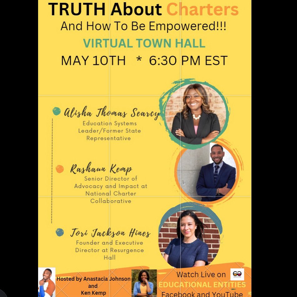 Super excited about hosting this event on educational entities. Don’t miss this and more to come. Subscribe to 🔗educationalentities.com. #AllenforAPS #teacher #organizer #parentvoice #NPU #schoolchoice #Atlanta 📝