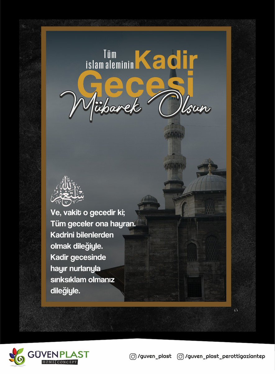 Müslümanın en tesirli ilacı namaz ve duâdır. Ellerin semaya açıldığı , duaların arşa erdiği bu mübarek gecede Rabbim her kim ne dua ediyorsa , gönlünden ne geçiriyorsa kabul eylesin. Vatanımızı milletimizi korusun. Ezanlarımızı dindirmesin , bayrağımızı indirmesin. Ümmeti