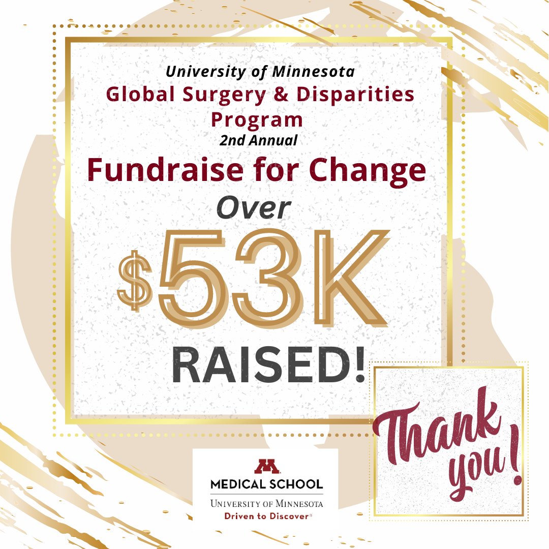 The 2nd Annual Fundraise for Change on Saturday, April 15th @surlybrewing was a smashing success! Many thanks to all who participated in support of the Global Surgery & Disparities Program!