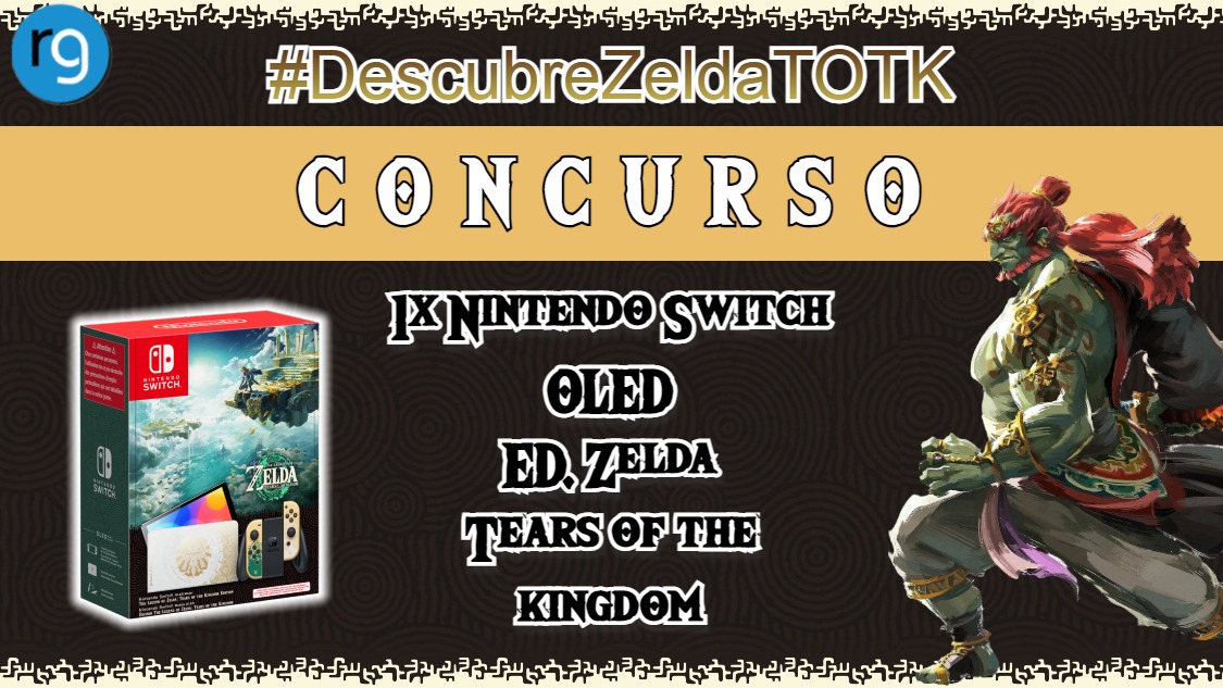 Sorteamos hoy, 18/04, una Switch OLED de Tears of the Kingdom.
☑ Sigue a <a href="/revogamers/">Revogamers</a>.
☑ Haz RT a este tweet. 
☑ Escribe un tweet mencionándonos con #DescubreZeldaTOTK en el que digas lo que más te ha gustado del tráiler final de Zelda TOTK. 
Detalles: revogamers.net/noticias-w/con…