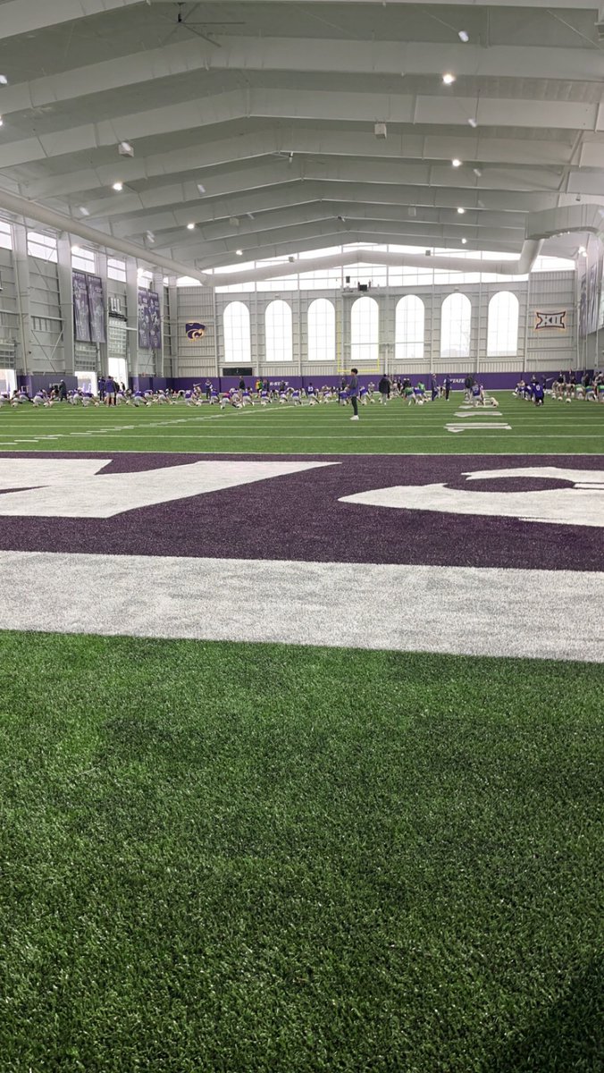 I had an amazing time at K-State last weekend. Huge thank you to <a href="/CoachKlanderman/">Joe Klanderman</a> and the rest of the staff for such a great experience. Cant wait to be back! <a href="/KStateFB/">K-State Football</a>