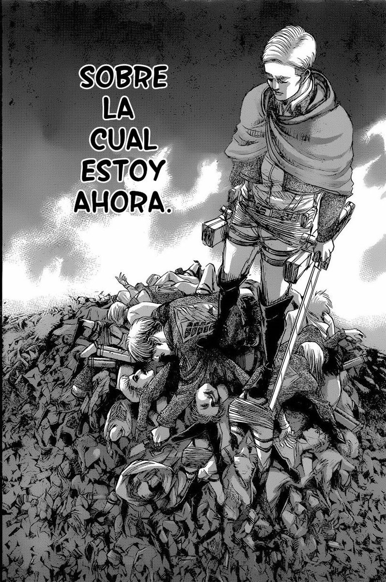 Attack on Titan Erwin гора трупов