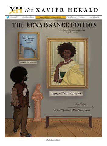Xavier Univ. of LA (@xula1925) on Twitter photo Continuing a Legacy of Excellence!
Over 9 decades after it’s launch, The Xavier Harold was recently celebrated as the he 3rd best college newspaper in the south for 2022 during the Southeast Journalism Conference. #xulaproud
Full Story😃
bit.ly/43JnQp0 Continuing a Legacy of Excellence!
Over 9 decades after it’s launch, The Xavier Harold was recently celebrated as the he 3rd best college newspaper in the south for 2022 during the Southeast Journalism Conference. #xulaproud
Full Story😃
bit.ly/43JnQp0