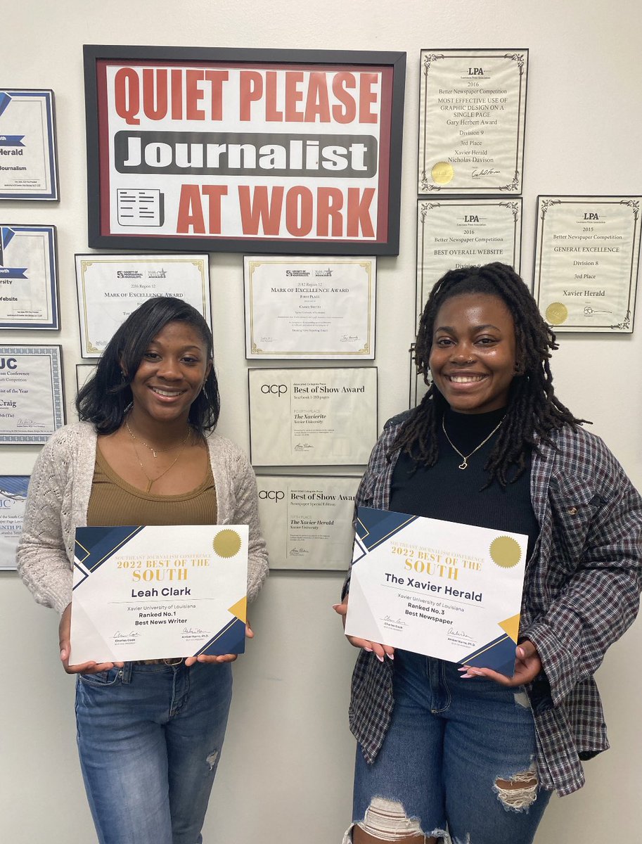 Xavier Univ. of LA tweet media