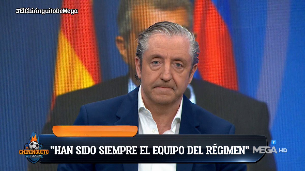 elchiringuitotv's tweet photo. 🤔"Culé, ¿estás ORGULLOSO de haber PAGADO durante 17 años al VICEPRESIDENTE ARBITRAL?"

👇¡Responde ya a la pregunta de #JosepPedrerol en #ChiringuitoLaporta! https://t.co/FsKt5WlDLo