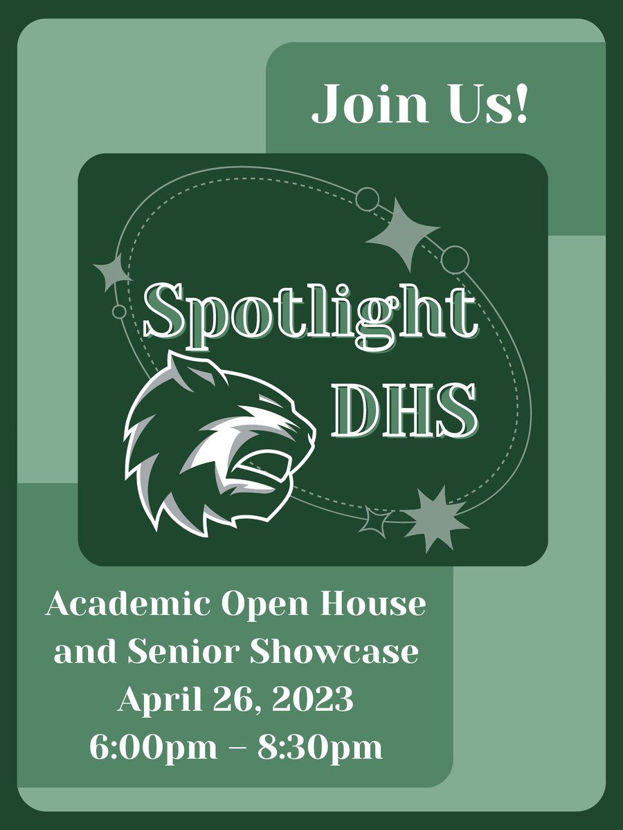 DeSotoWildcats's tweet photo. Make sure you have this date in your calendar.  Looking forward to celebrating the seniors and seeing the great things being done by DHS students!  Everyone is welcome. https://t.co/bNzI7Q0kp2