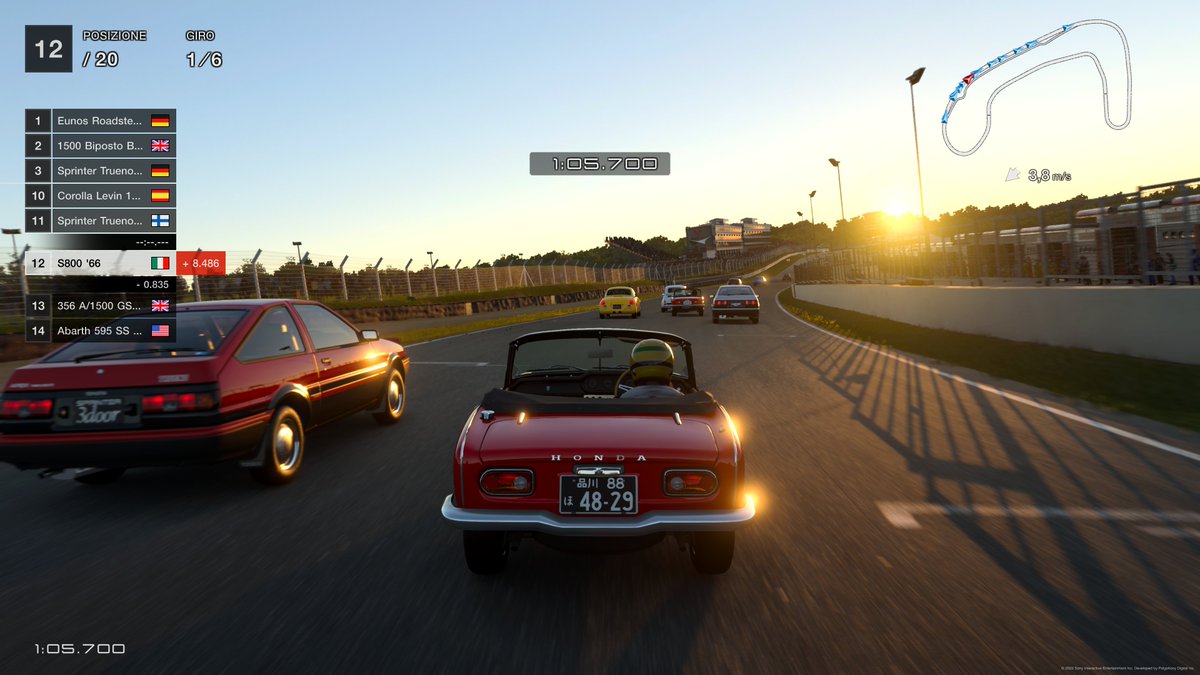 emula86's tweet image. #FM8 leaked pic vs #GT7