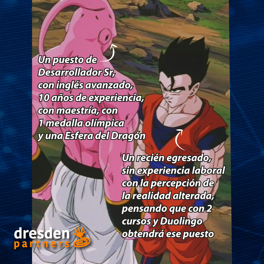 DresdenPartners's tweet photo. 🔵Hoy presentamos: "No lo hagas Gohan, no estás listo" 😟
.
🔵Si deseas postular en alguna de nuestras vacantes, entra a:
https://t.co/Jtk5enuTH7
.
#Humor #Developing #Programming #EmpleosTI #ITJobs #DresdenPartners #Mexico #Tecnología #Google #Twitter #Meme #FelizLunes https://t.co/T2P1R77hHy