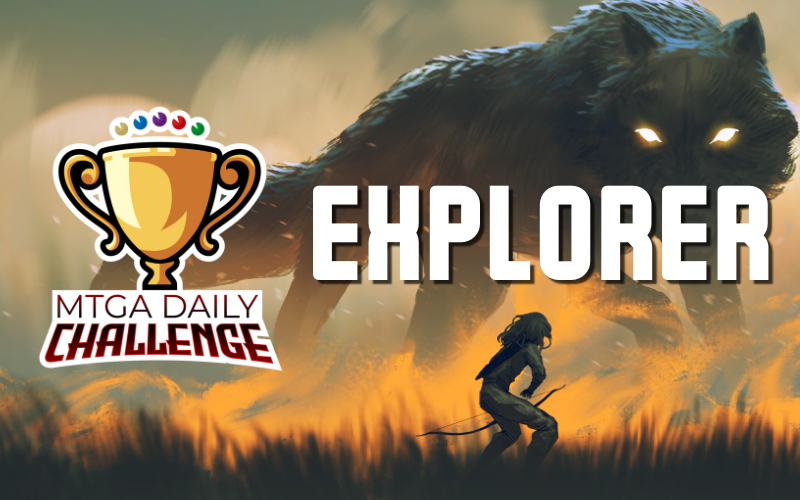 MTGMetaOfficial's tweet photo. MTGADailyChallenge - EXPLORER BO3 SINGLE ELIMINATION  | Gems PrizePool | Free-Entry | Tue, Apr 18, 2023 9:30PM CEST GMT+2 |
@matcherino
#MTGMachine #mtgarena #MTGA #wotc #hasbro #cardgames #FreetoPlay #MTGAEXPLORER #MTGEXPLORER https://t.co/7aNNbAbQNM https://t.co/859ct2RQ1X