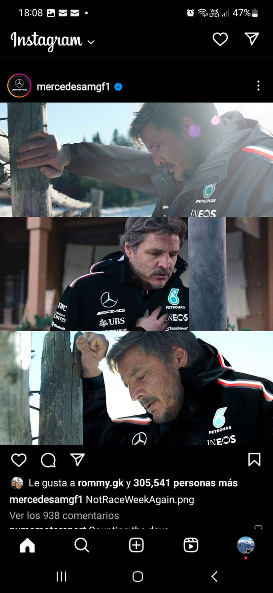 Brownboxer's tweet photo. Don Pedro Pascal con los grandes
🇨🇱 #F1 #NoRaceWeek
🤣🤣🤣🤣🤣
@MercedesAMGF1 @pascalarchive https://t.co/jZDvKYbHp5