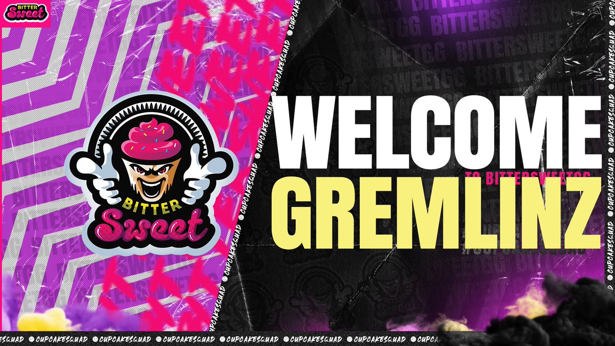BitterSweetGG's tweet photo. We are excited to announce our entrance into #CSGO and S45 of ESEA Main with the pickup of “Gremlinz”!

@omwdiego aka “tempo” - Entry
@_RagnarCS - Lurker
@AlecSzarek aka “JvXt” - AWPer &amp; IGL
@csaspect - Rifler
@kenai_cs - Support

#CupCakeSquad https://t.co/Wavp8C9mAA
