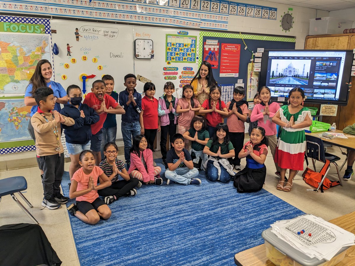Multicultural day is always a day that our kids never forget, thank you to <a href="/Citi/">Citi</a> bank volunteers for coming in and speaking about your different cultures. @MortElementary