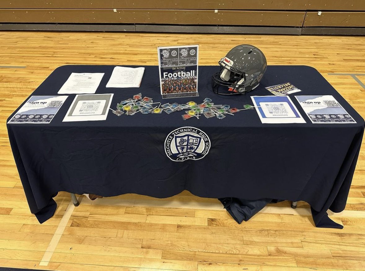 DelcastleFB's tweet photo. Delcastle Class of 2027 Acceptance Day✅
#delcastlefootball #theturnaround #gocougars #delcastle #DIAA #delawarefootball #technicalschools https://t.co/2AmuHiq5E6