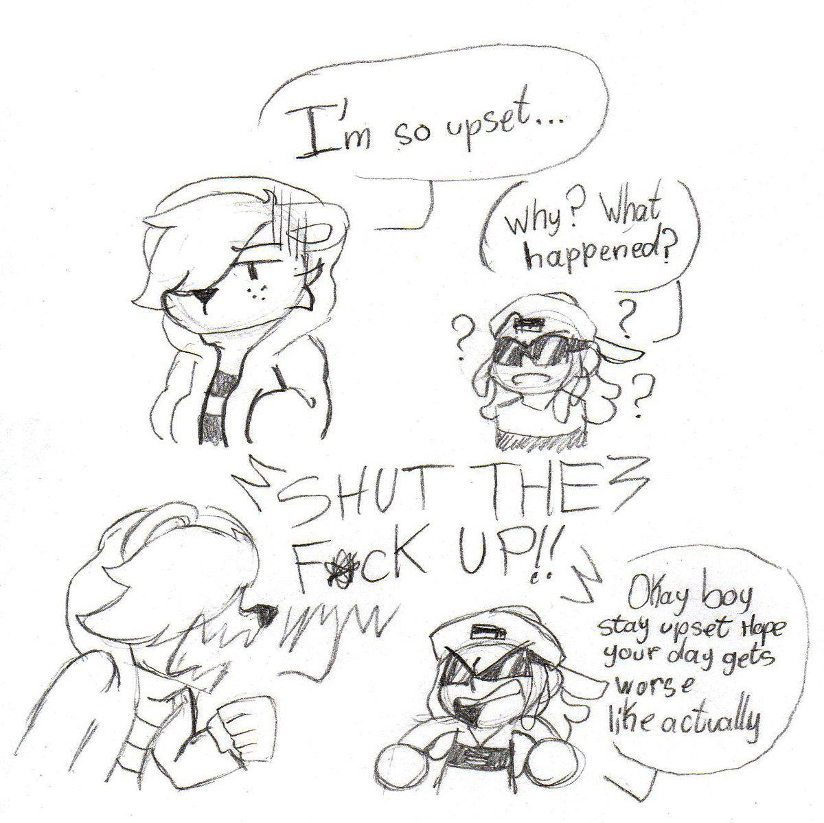 AlejandriaMelo1's tweet photo. Doodles of Baby Bear (And Devious G)
Headcanon interaction with them, cuz I think BB hates DG, like, A LOT. But he knows how to control himself to not bite him lmao
Characters by Jeremiah Calhoun (youtube)
#oc #originalcharacter #sketch #fanart #doodles #A16M https://t.co/dsAcuNJwlb