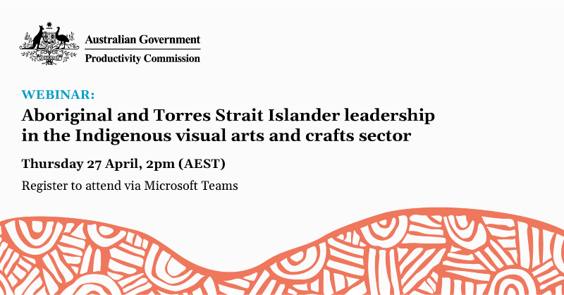 ozprodcom's tweet photo. How do we ensure govts and industry effectively invest in Aboriginal and Torres Strait Islander leadership in the Indigenous visual arts and crafts sector? Join @RMokak, Franchesca Cubillo, Philip Watkins, Chad Creighton and @belindajbriggs as they discuss this and more.